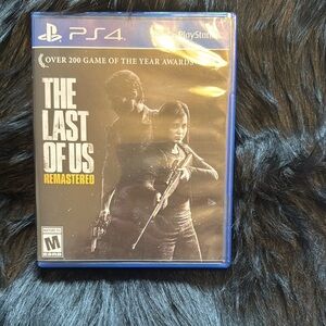 The Last of Us Remastered for PS4 - Blue Case